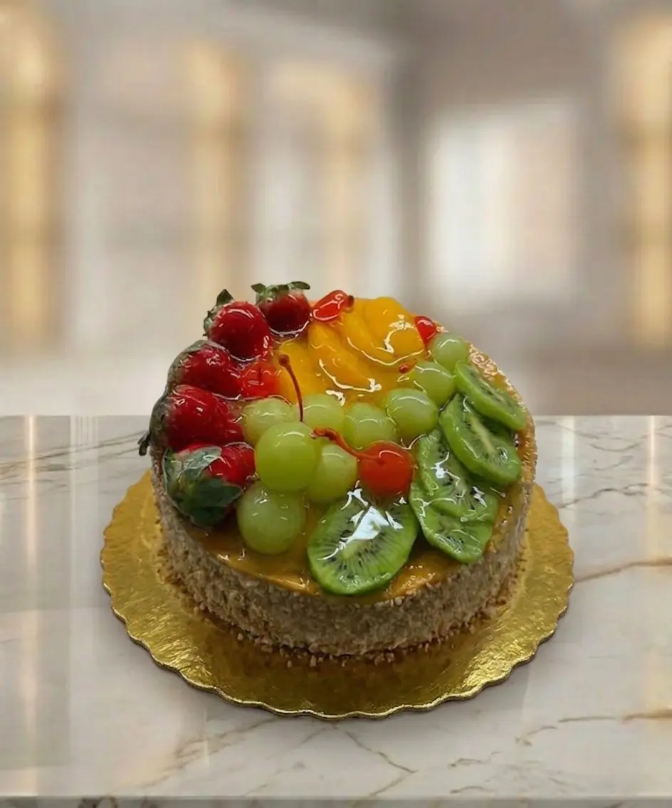 Flan de Frutas